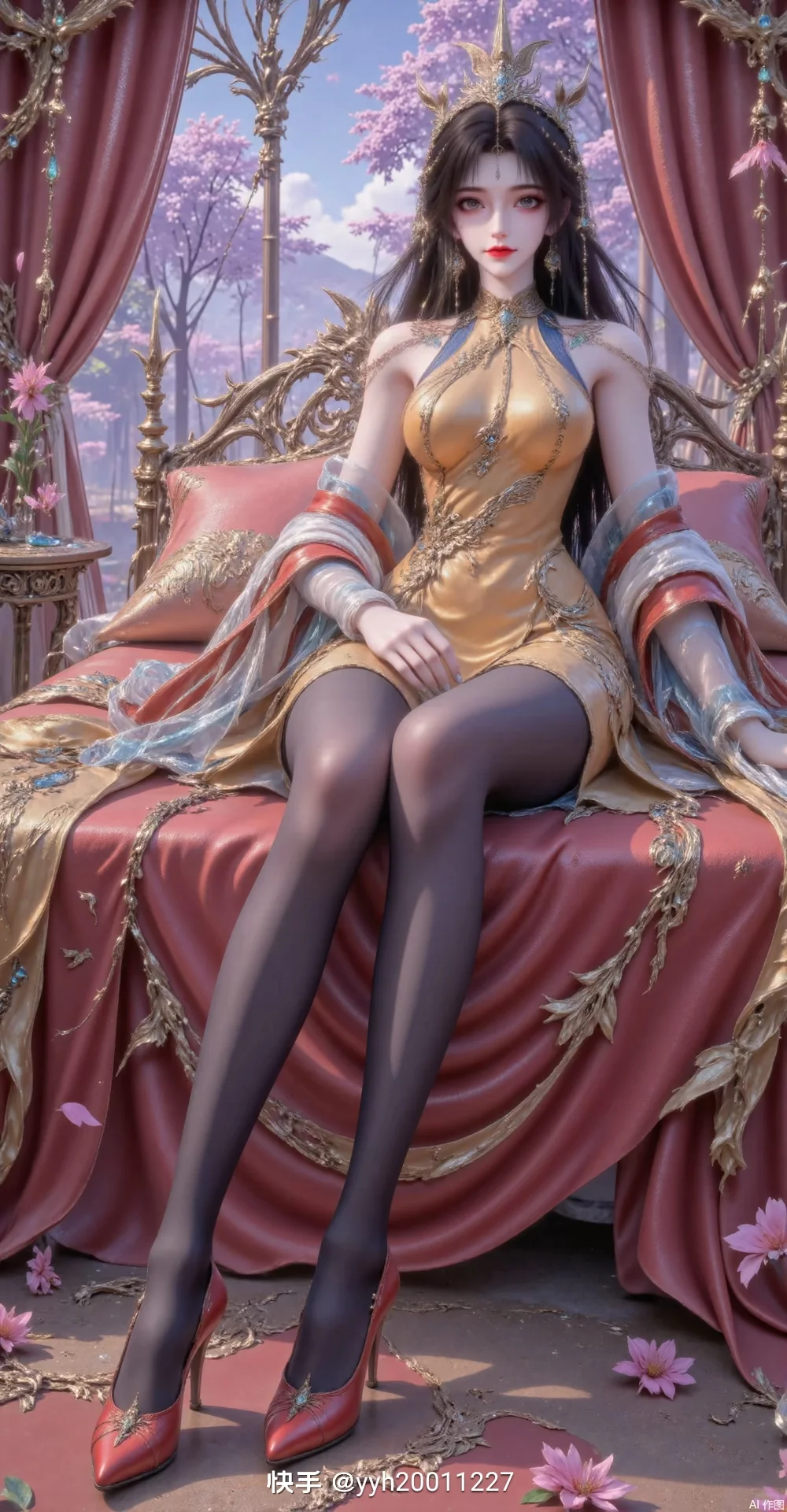 今天来个仙气飘飘的！