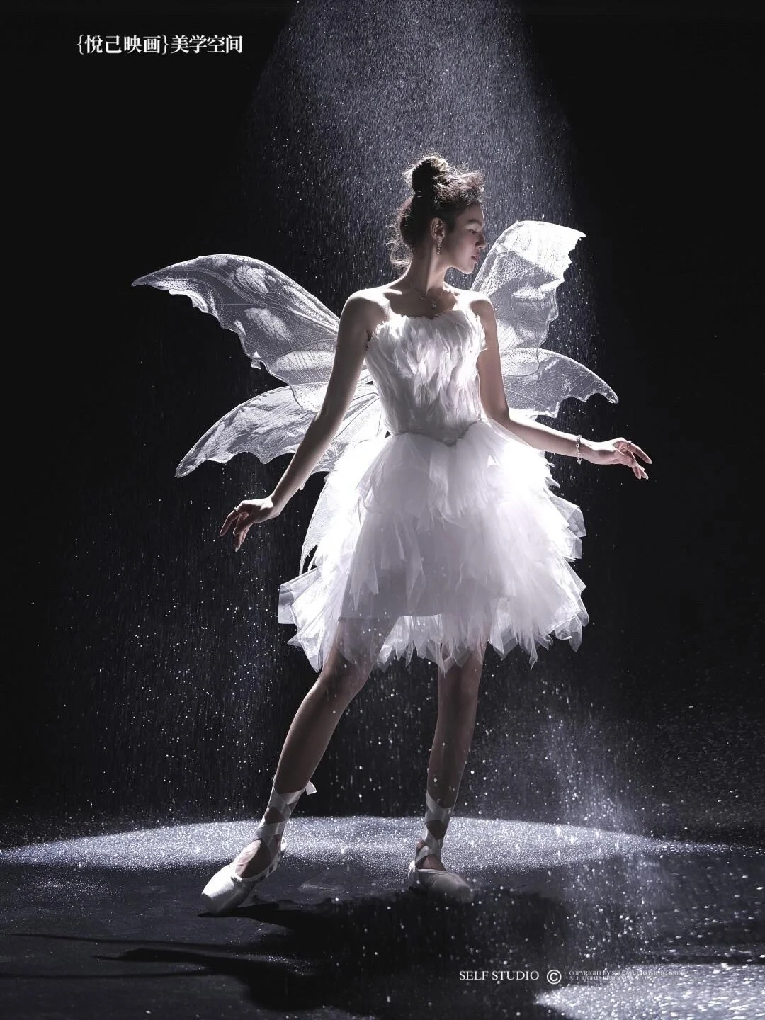 快看❗天使降临人间✨逆光而来太绝了