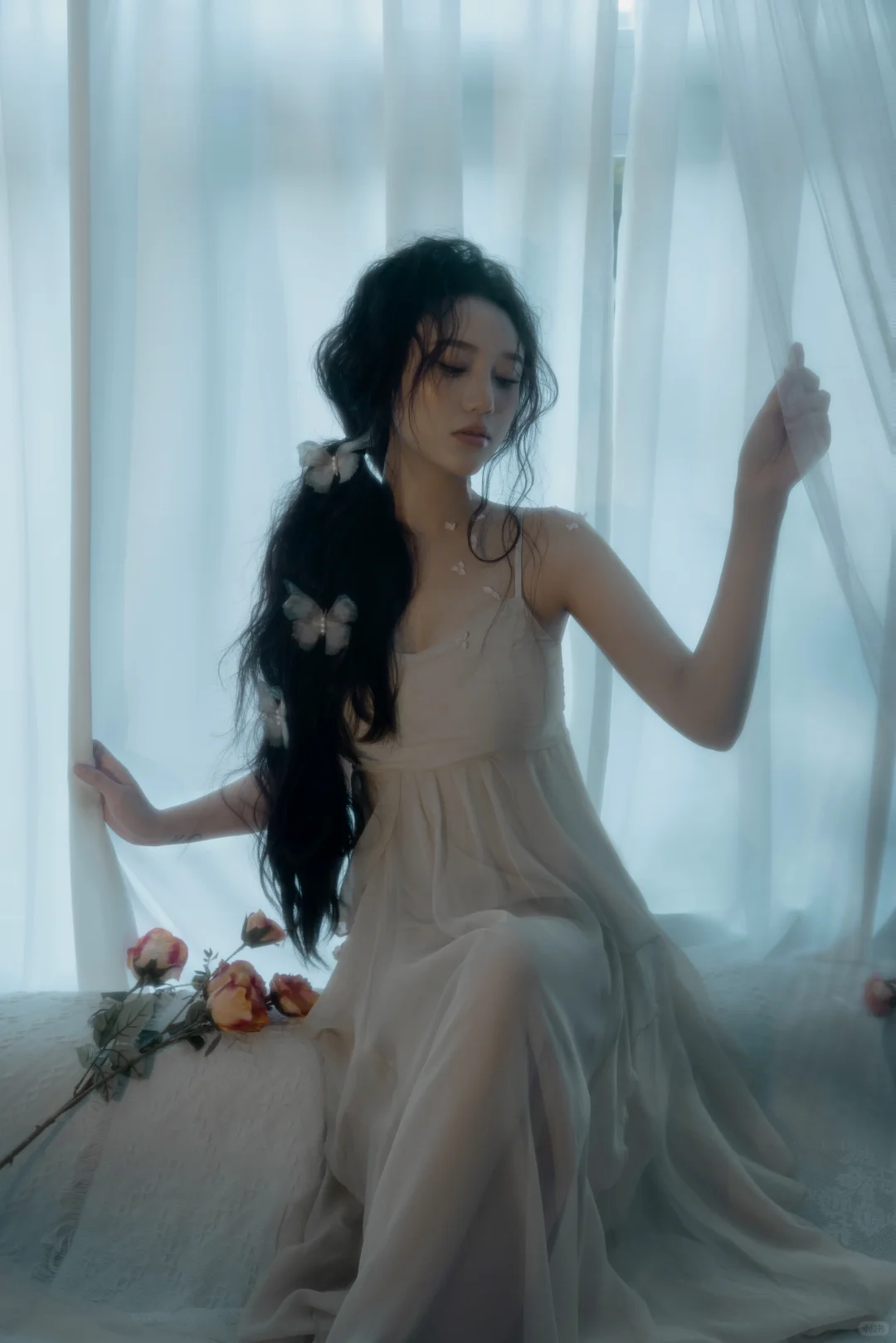 纯欲氛围感私房照🤍属于你的独家纯欲美女