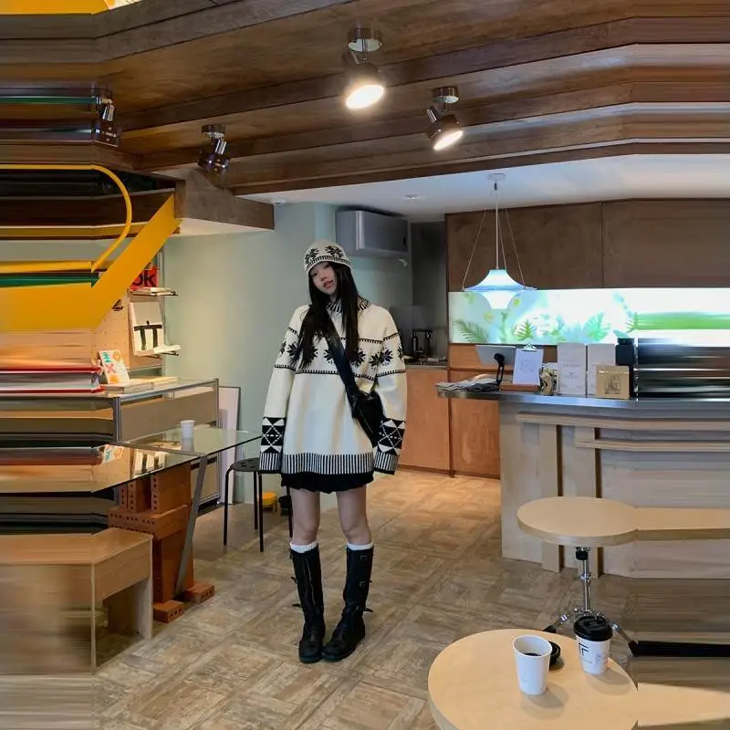 送你一件红人馆毛衣女款2025新款冬季