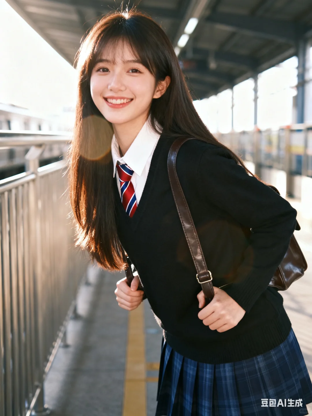 Ai轻轨拍照口令来啦🚇女孩你也可以很日系