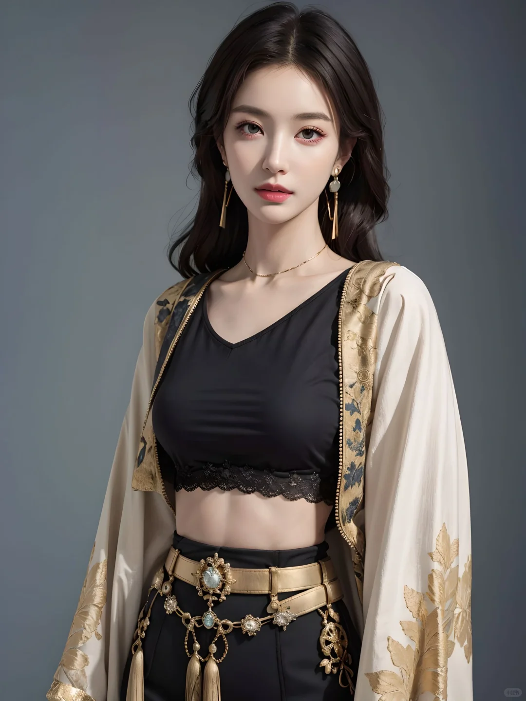 复古花纹‖时尚穿搭