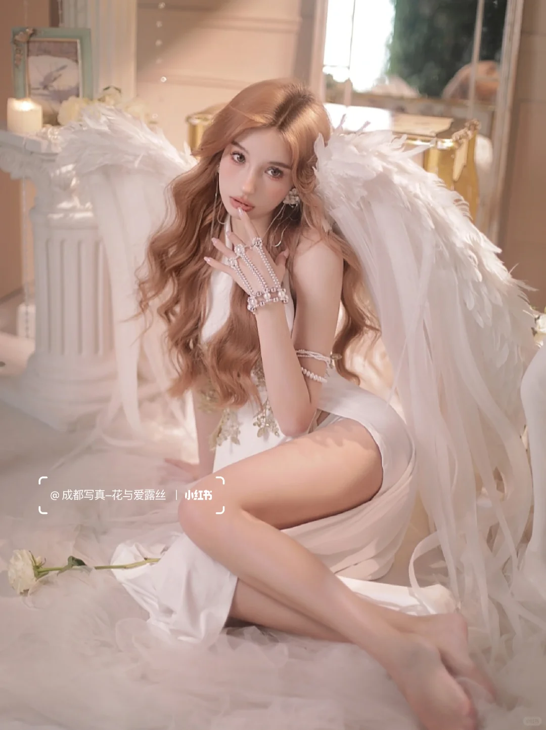 惊艳‼️每个女孩心中都会有一个天使梦✨