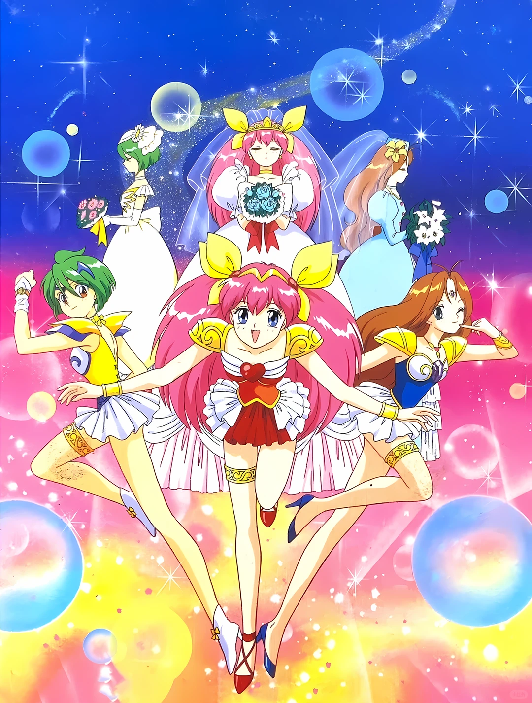 粉红玫瑰香与婚纱飘飘的漫画《婚纱小天使》