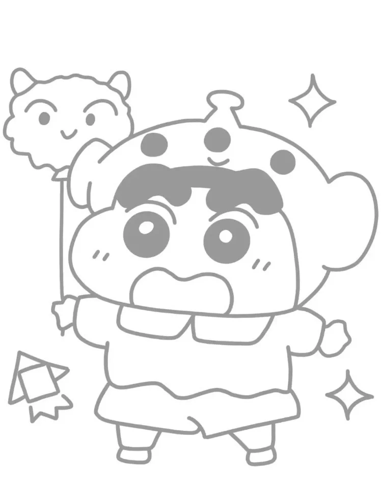 摸鱼线稿｜可爱风勾线🎨