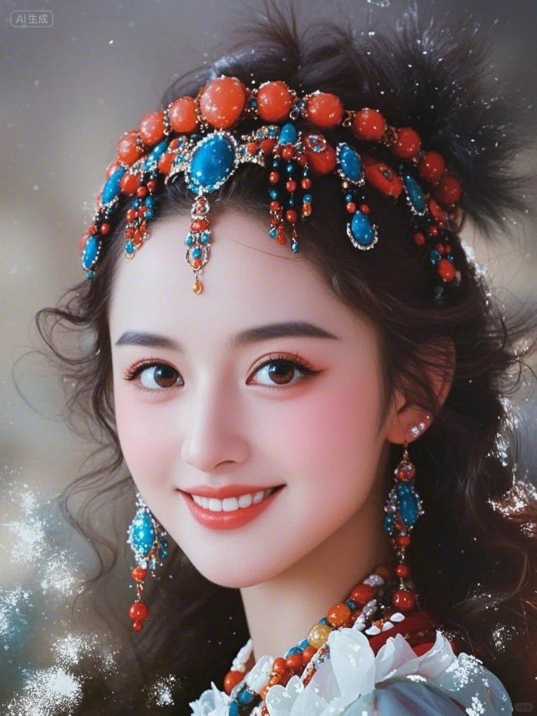 古代美女，美到极致的古典美