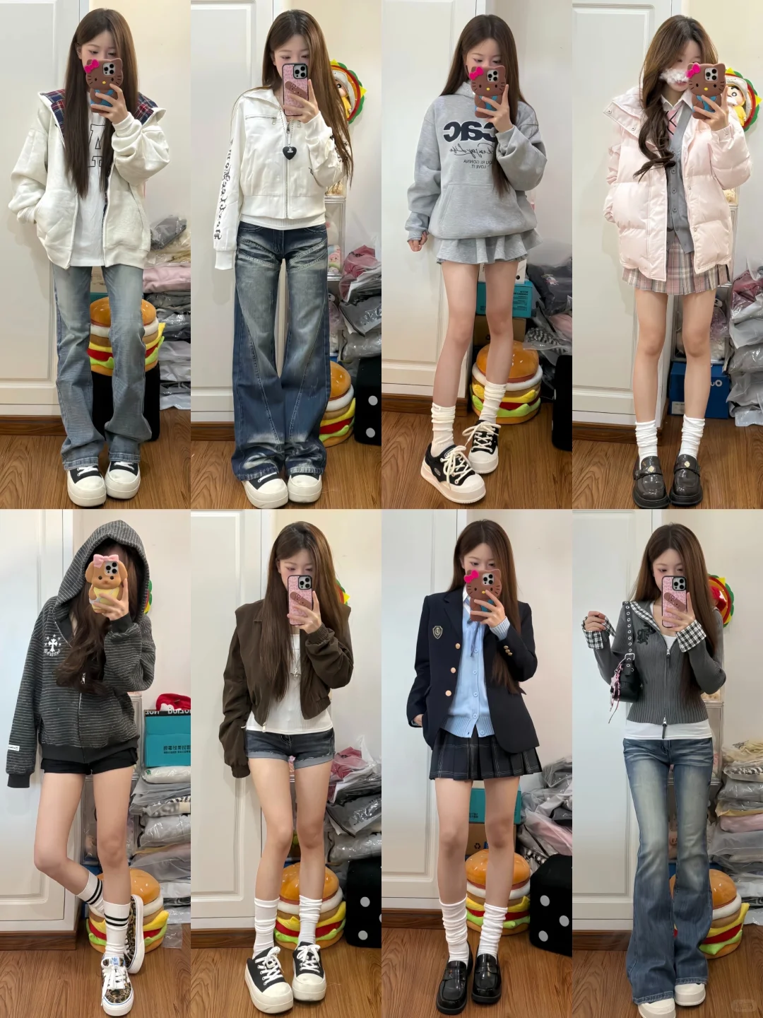 40套🫧｜秋冬穿搭分享