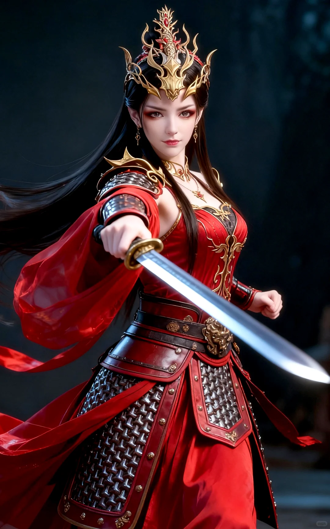 国漫女神｜美杜莎斗破苍穹动漫高清壁纸将军