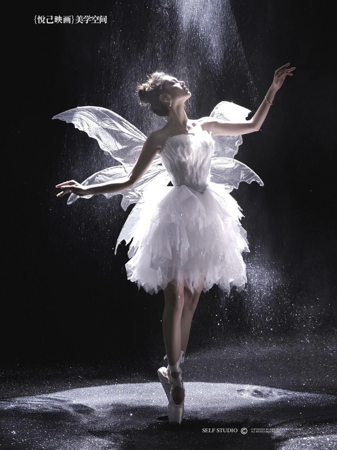 快看❗天使降临人间✨逆光而来太绝了