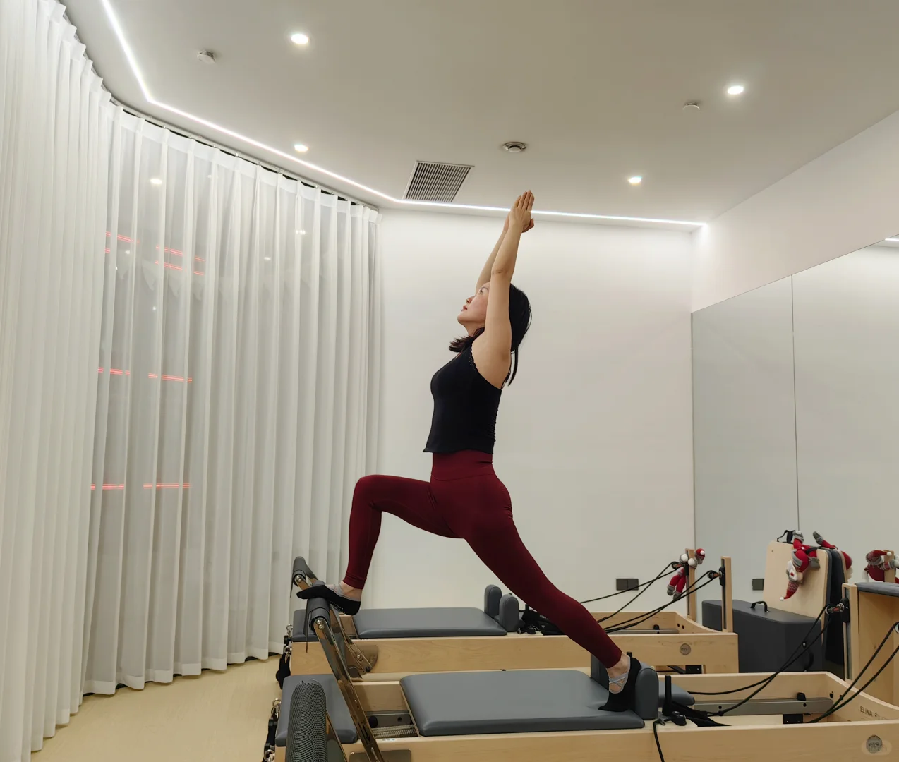 46岁老阿姨跑步四年，力量训练几个月背薄了