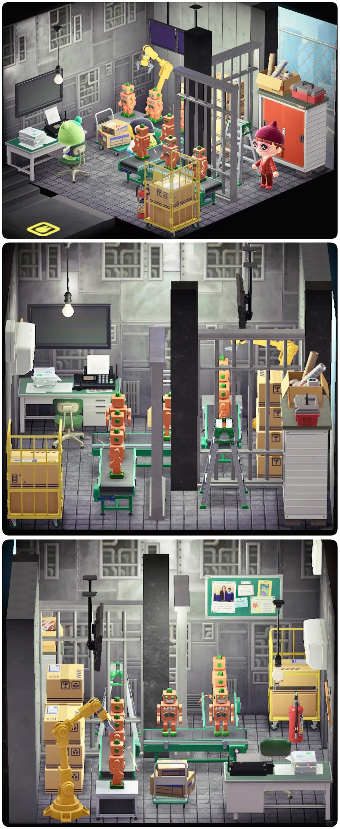 动森dlc 罗斯&宪熊～小小工厂 189