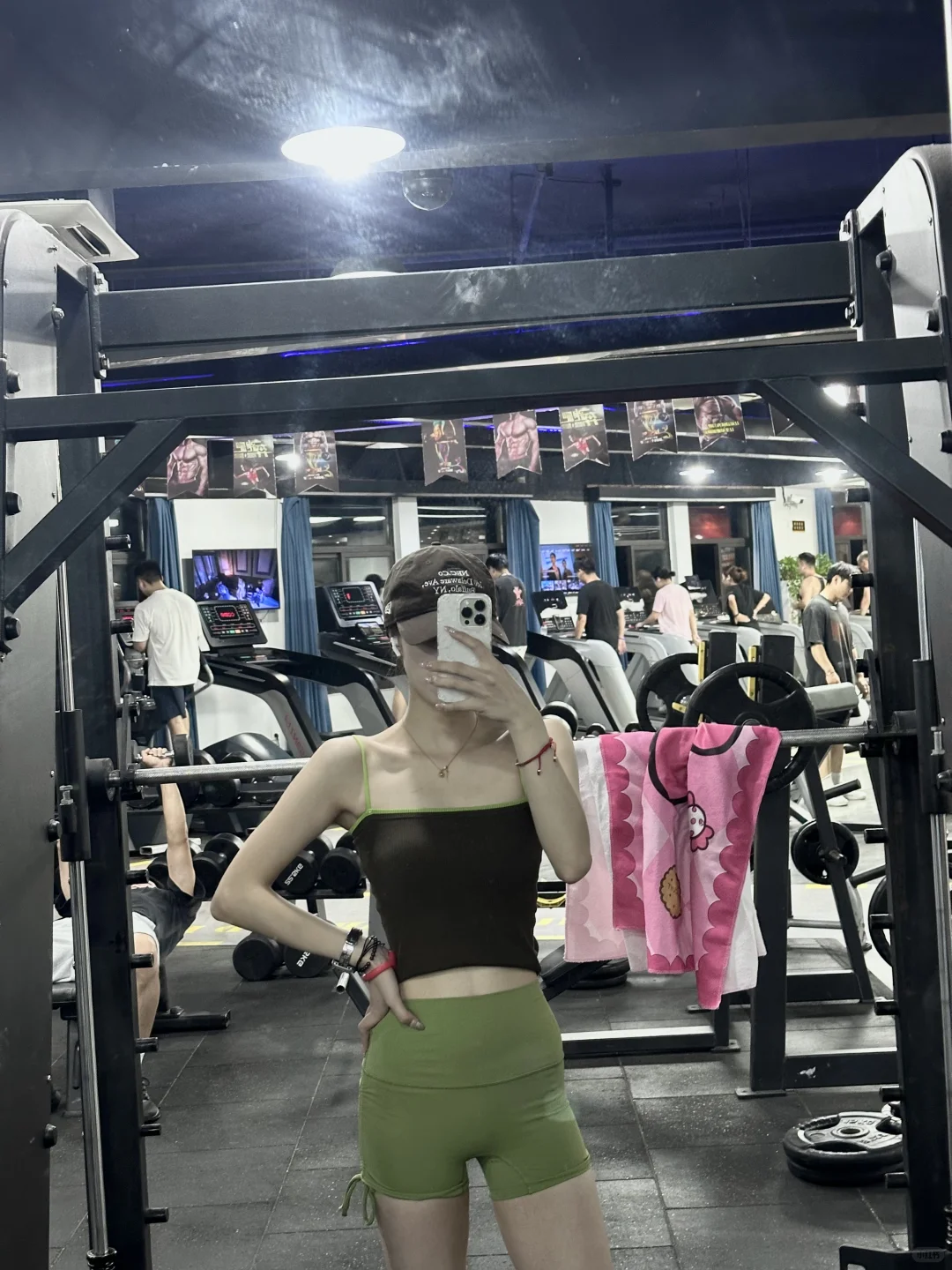 每天去健身房一定要做的就是打卡！