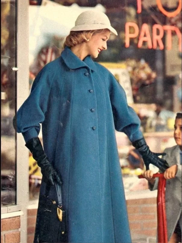 🧵1950s｜温暖的秋冬大衣