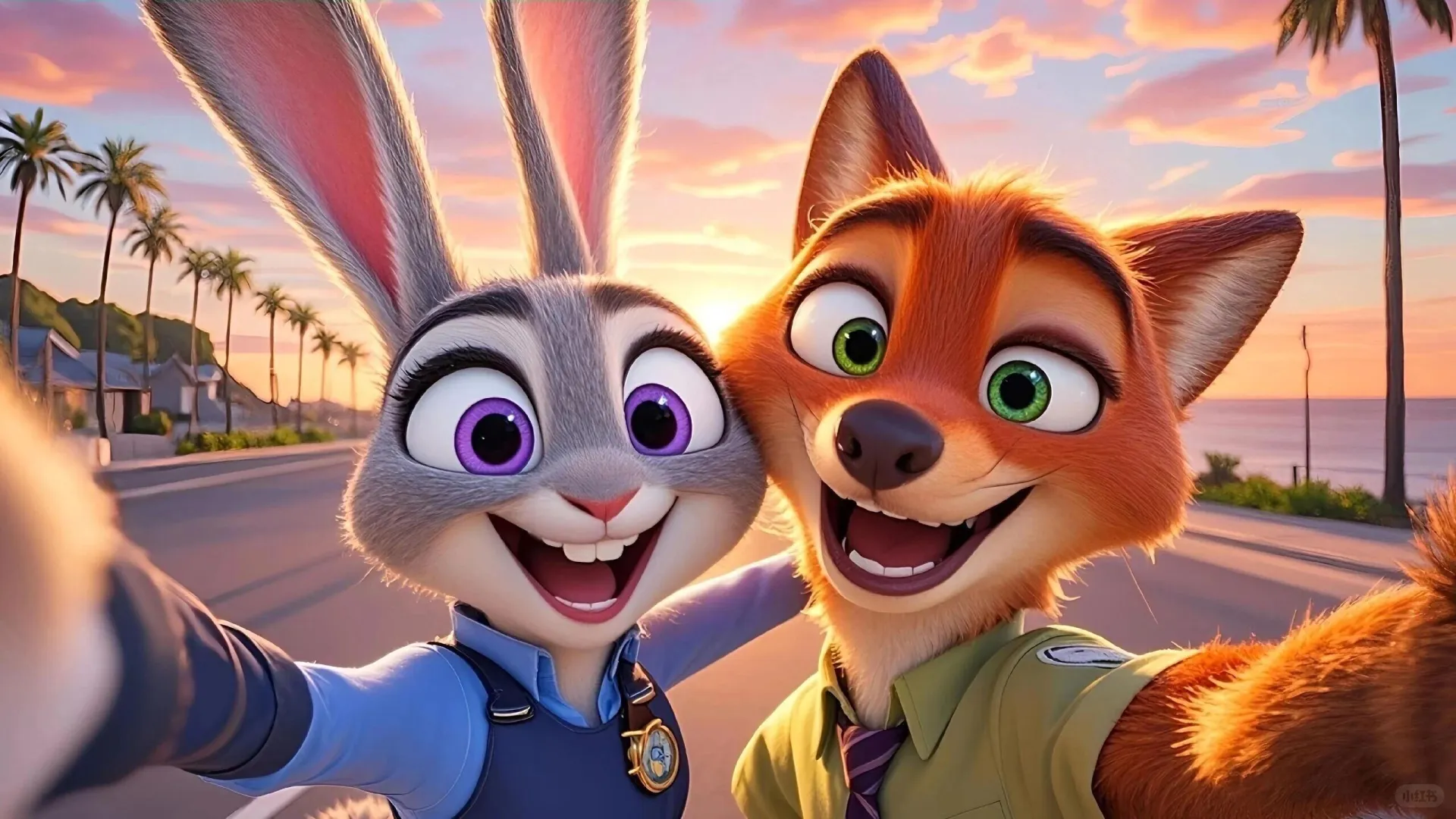 疯狂动物城｜尼克朱迪壁纸