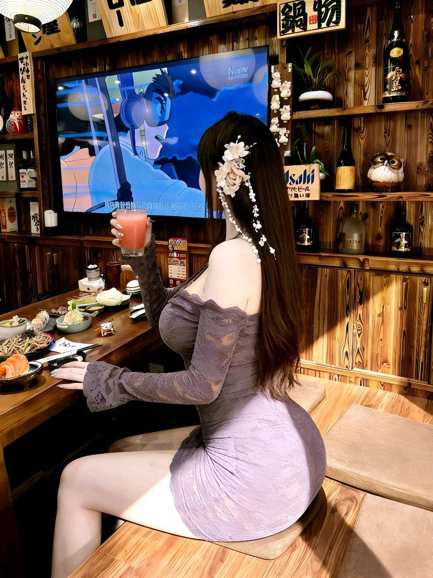 紫色很有韵味。