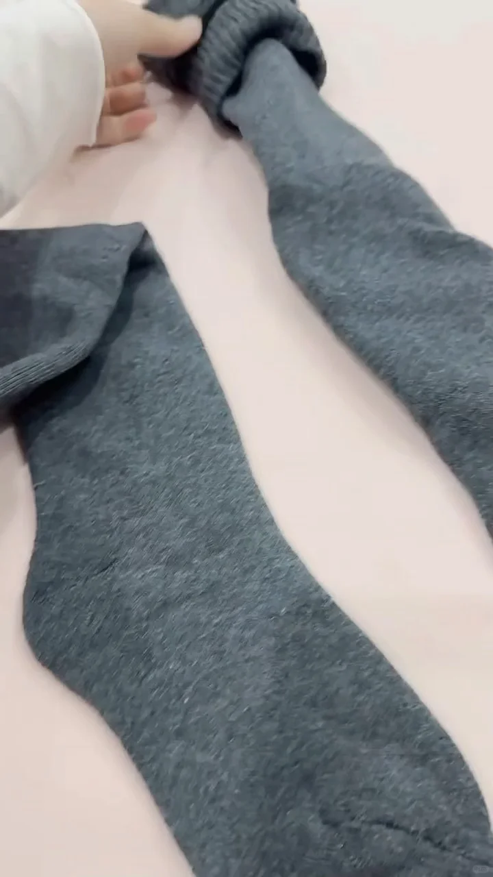 过膝袜才是秋冬宝藏（live图直出）