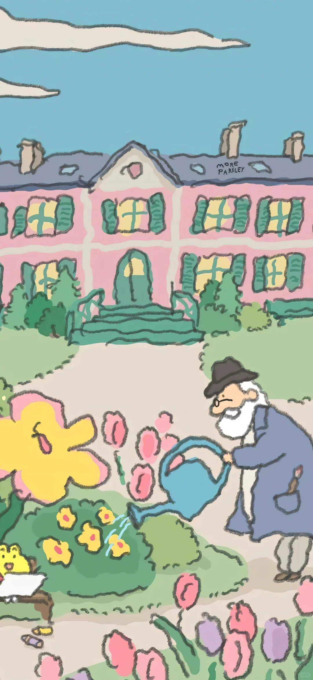 20251204手机壁纸｜很难不爱的插画壁纸～