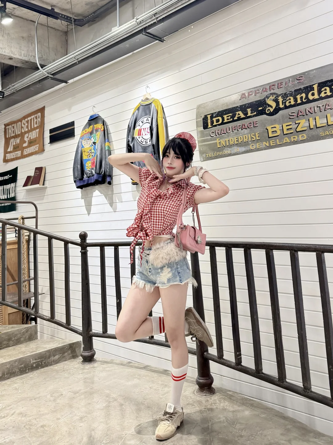 DF | 夏日女高穿搭❤️复古薄底鞋好美