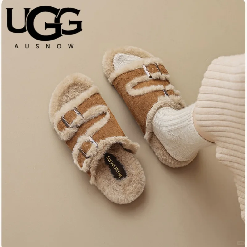 🧦UGG复古毛毛鞋来啦！软糯到犯规👟