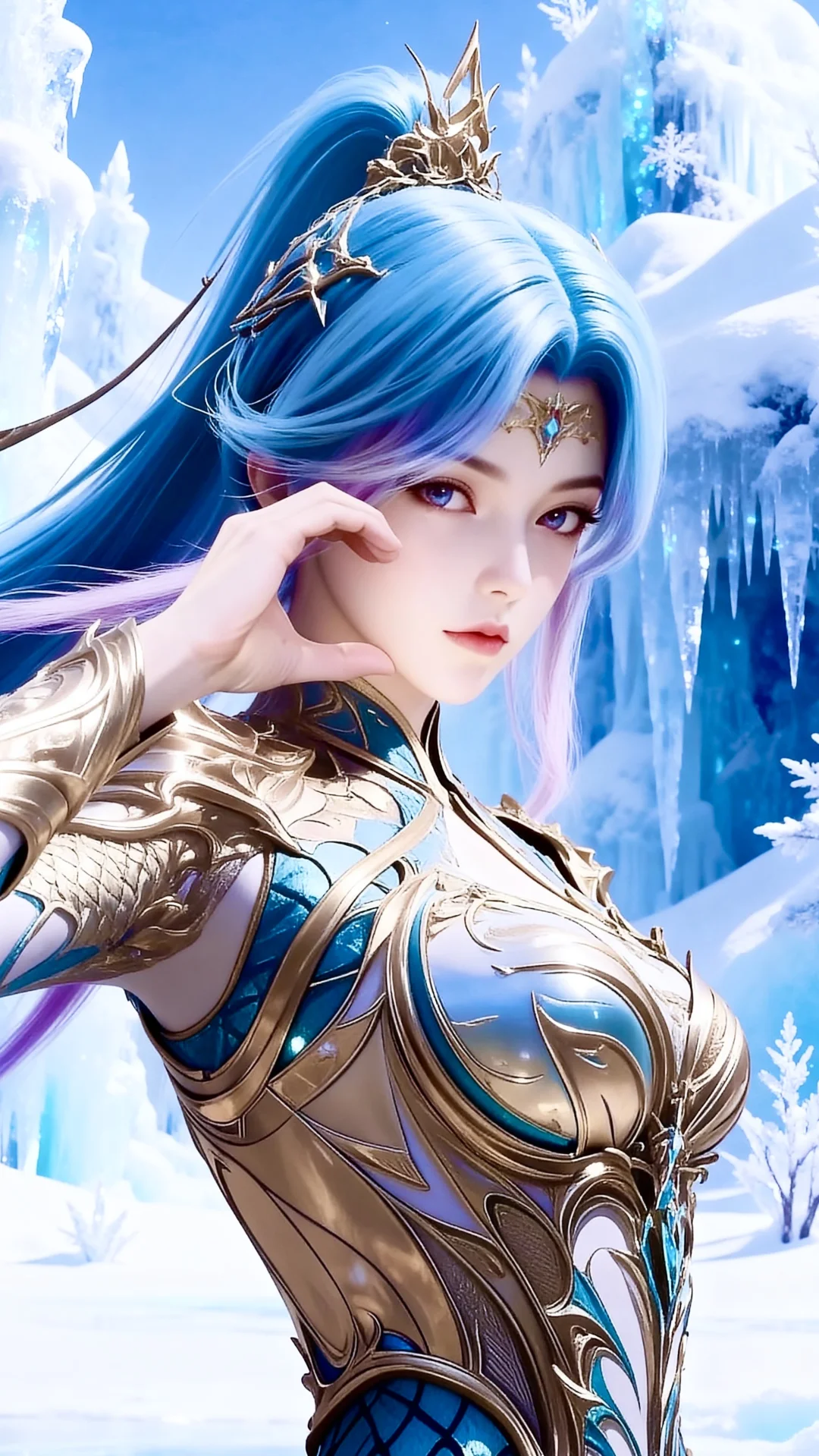 女神记｜王秋儿斗罗大陆国漫二次元动漫壁纸