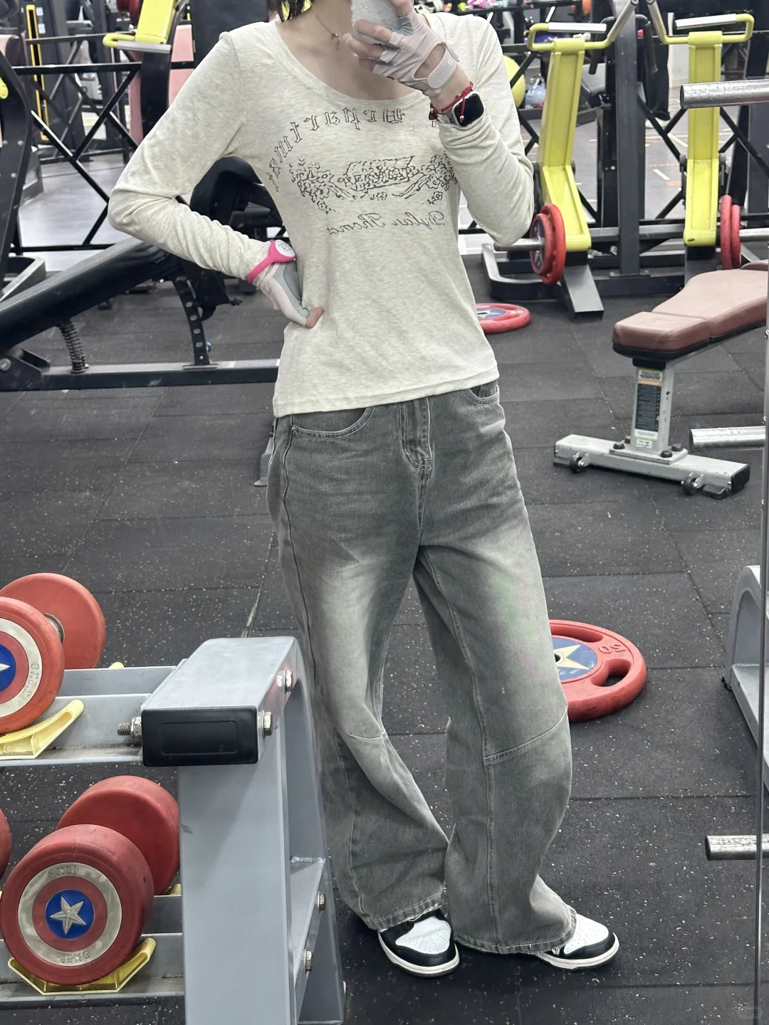 每天去健身房一定要做的就是打卡！