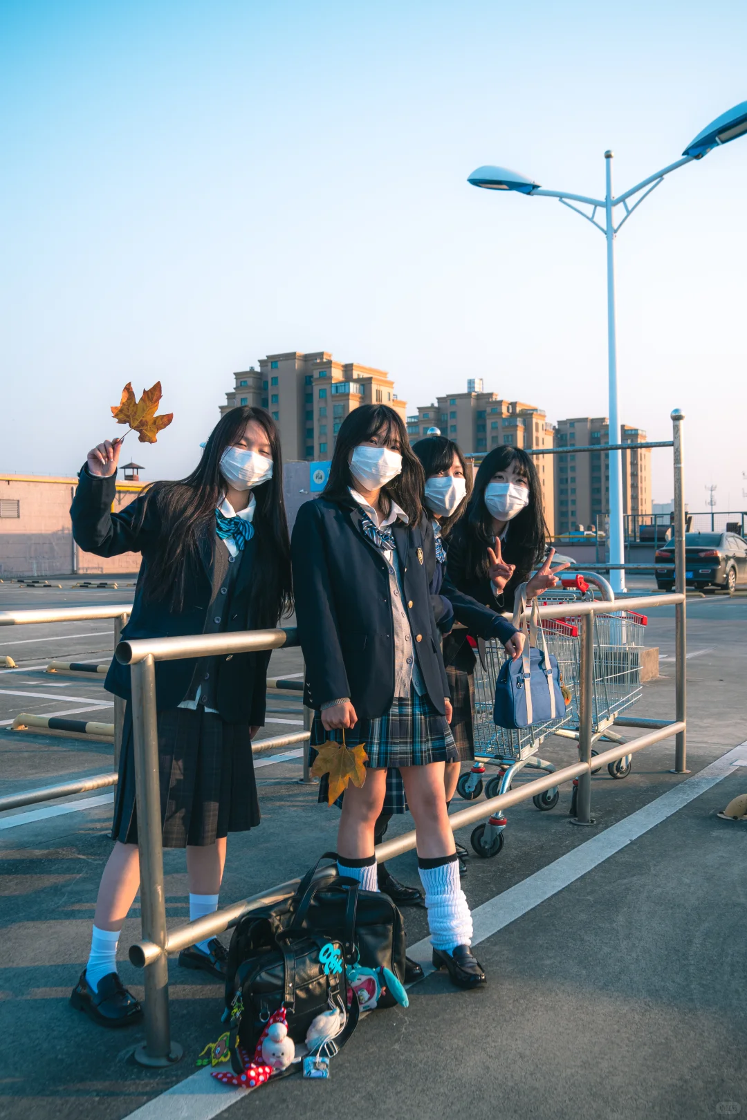 “青春在阳光下跃动！”JK氛围感日系群像