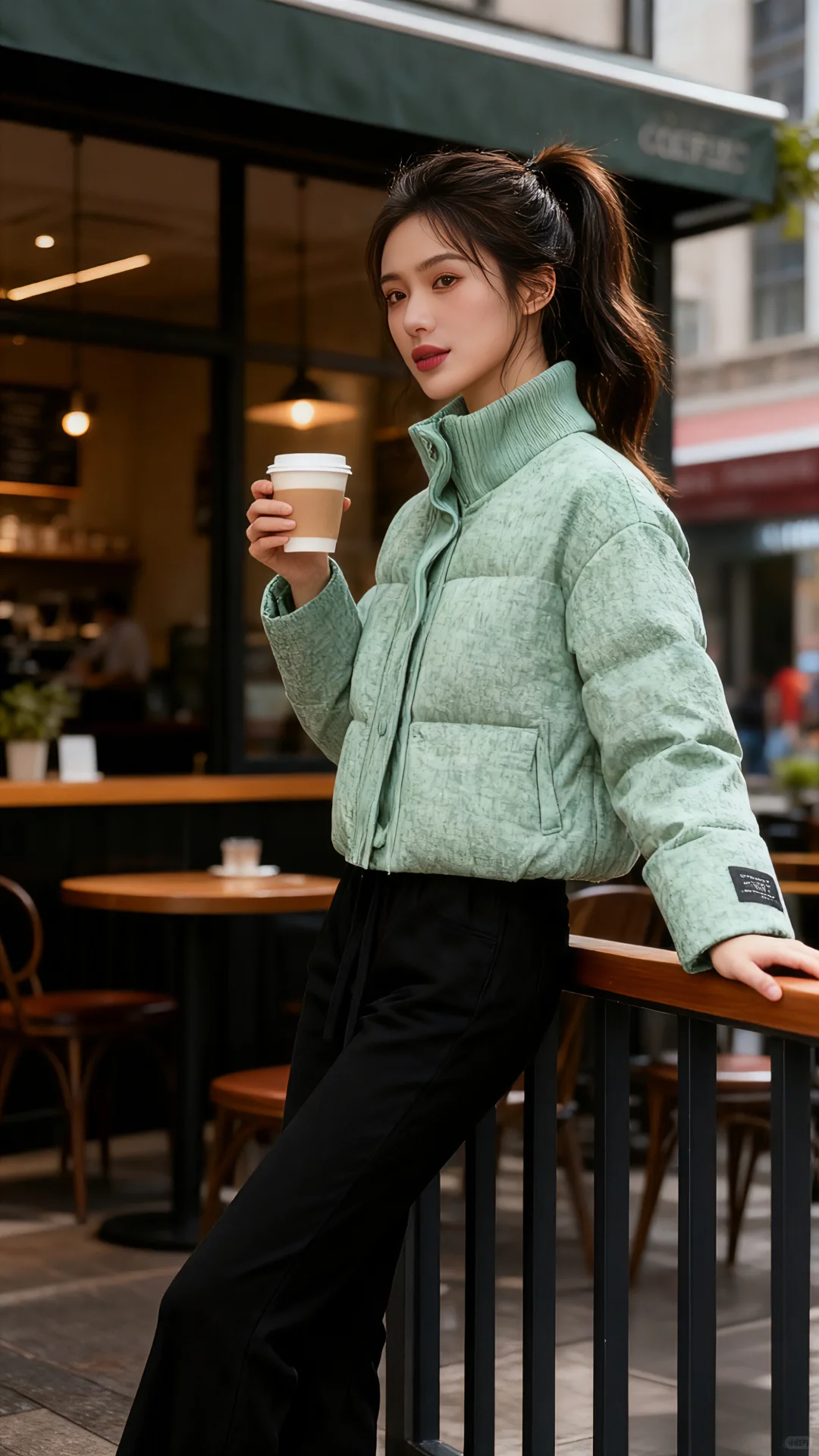 AI作图质感炸裂！十分钟搞定穿搭大片！