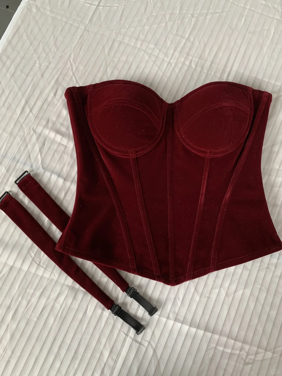 丝绒款鱼骨胸衣升级啦！