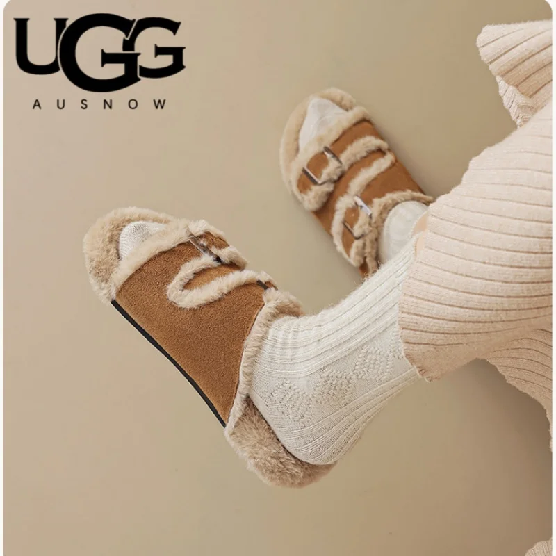 🧦UGG复古毛毛鞋来啦！软糯到犯规👟