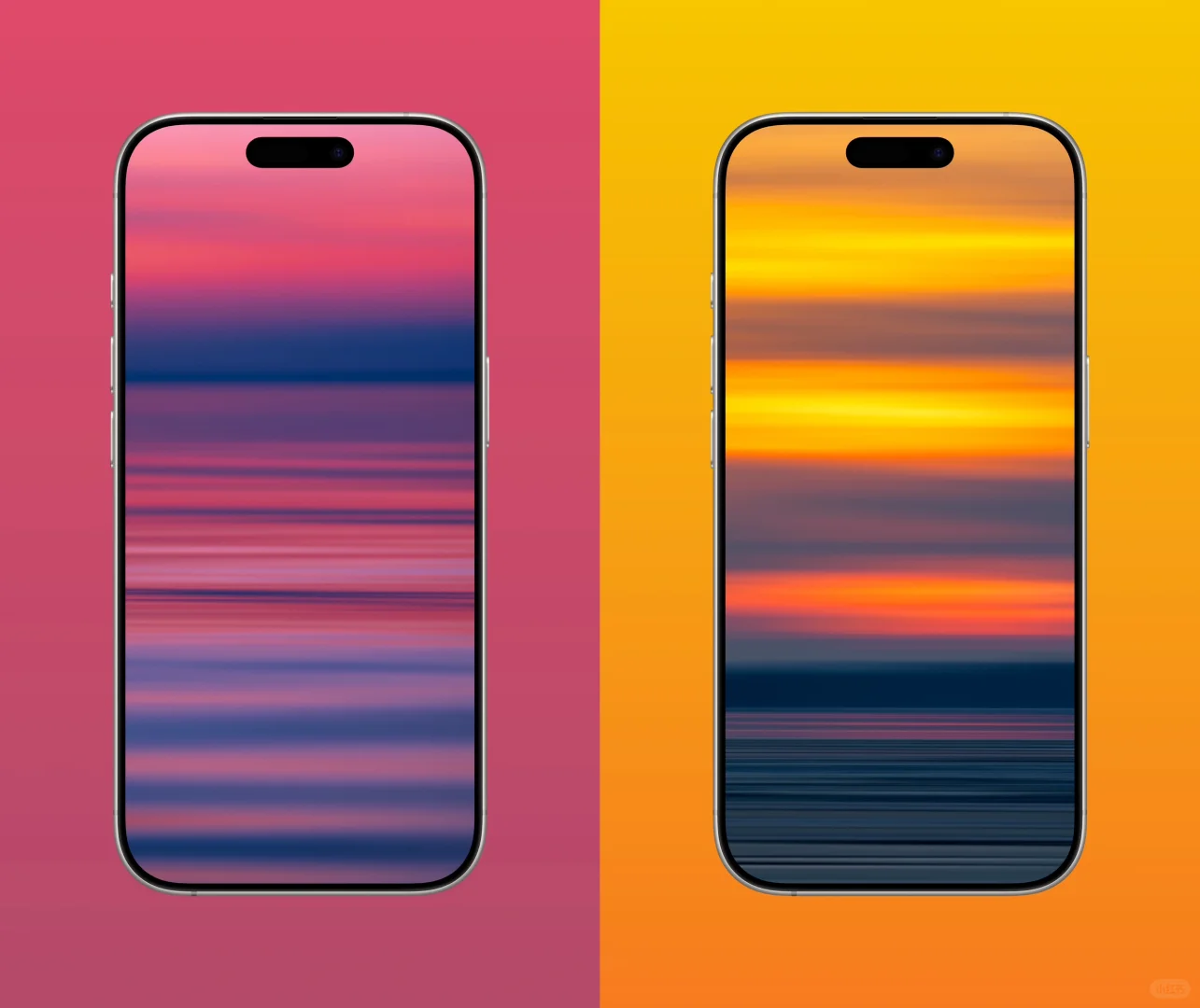 iPhone 壁纸 日升日落