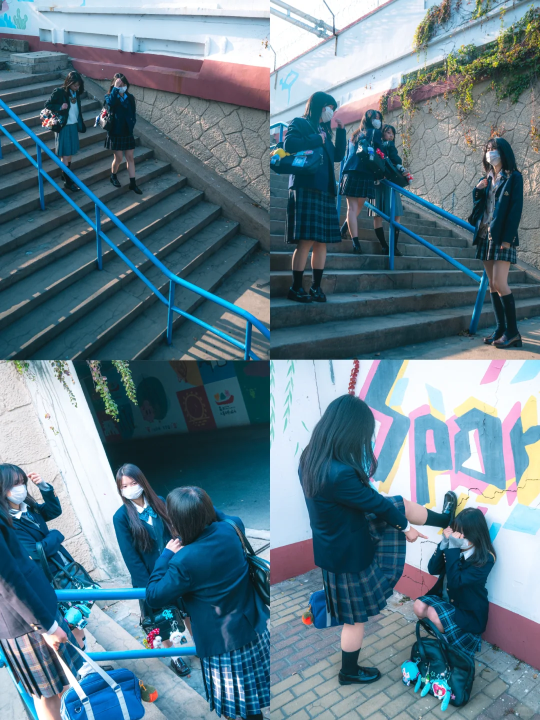 “青春在阳光下跃动！”JK氛围感日系群像