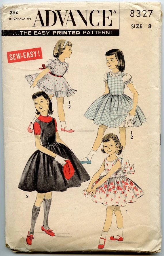 一些可爱的童装复古时尚画报分享