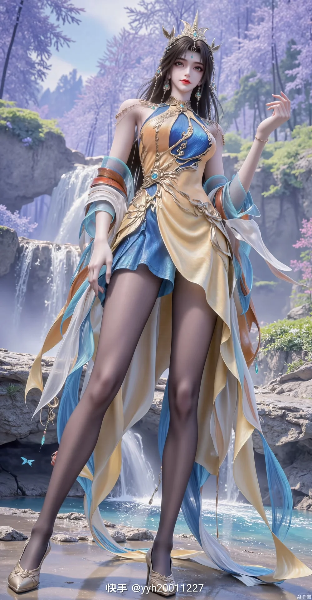 今天来个仙气飘飘的！