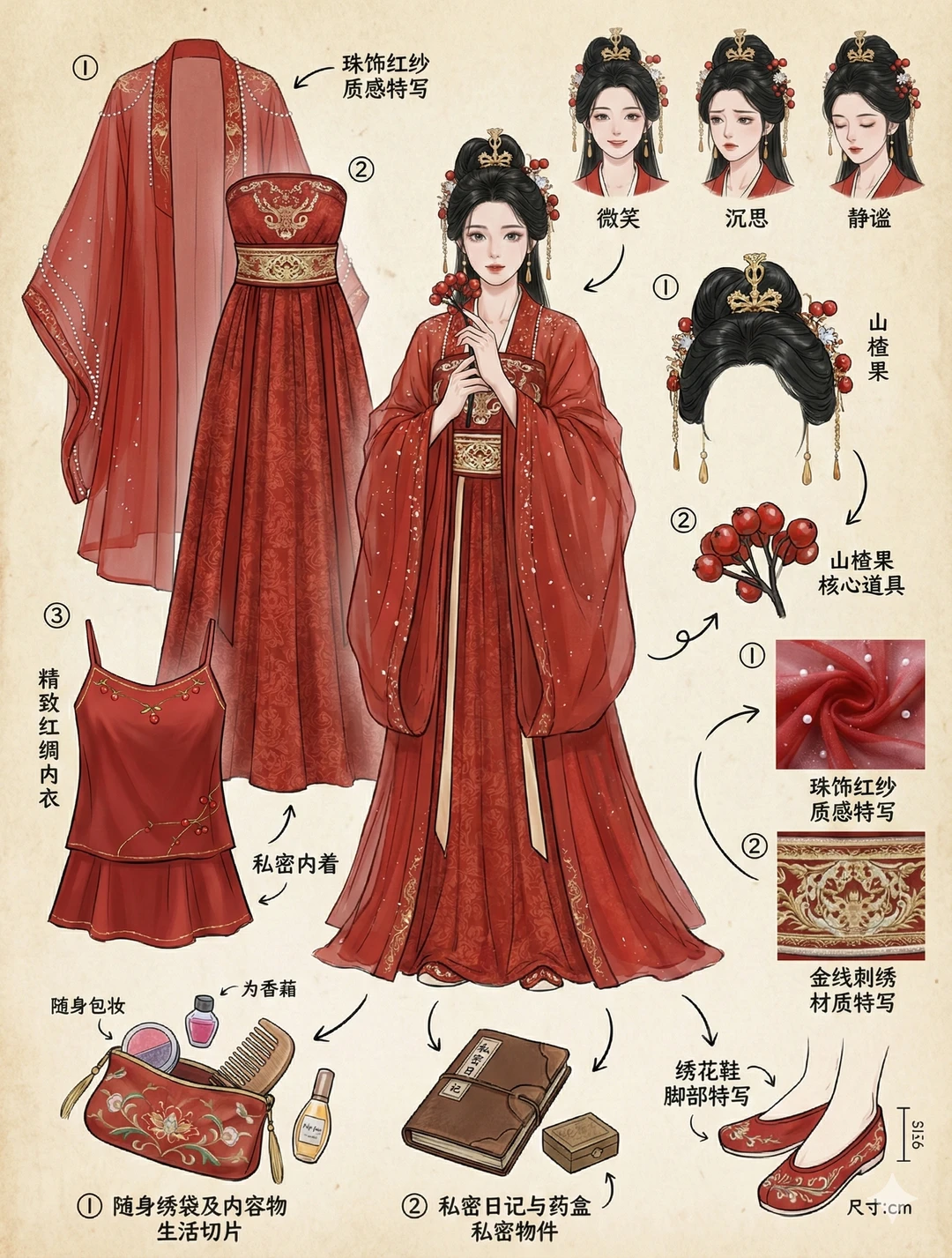 云想衣裳花想容，古风妹子第三弹~