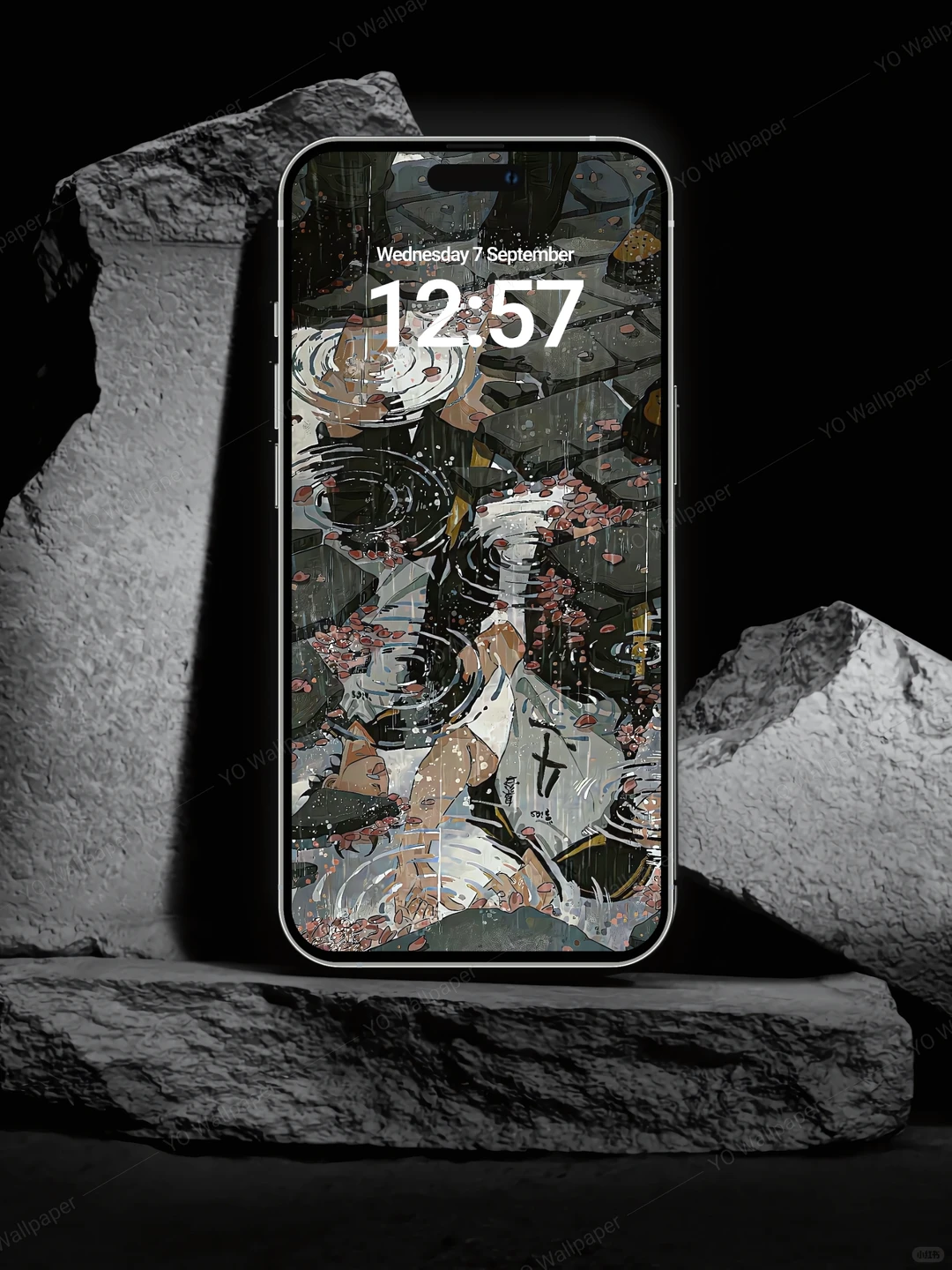 日暮寒林｜日式手机壁纸｜598