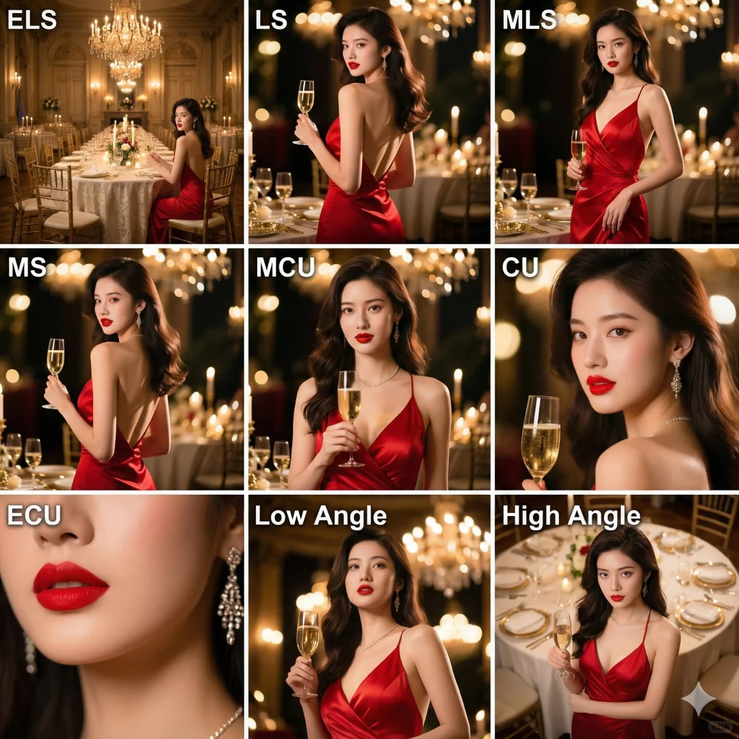 AI邪修指南，丝绒红裙的后背杀！烛光下连香