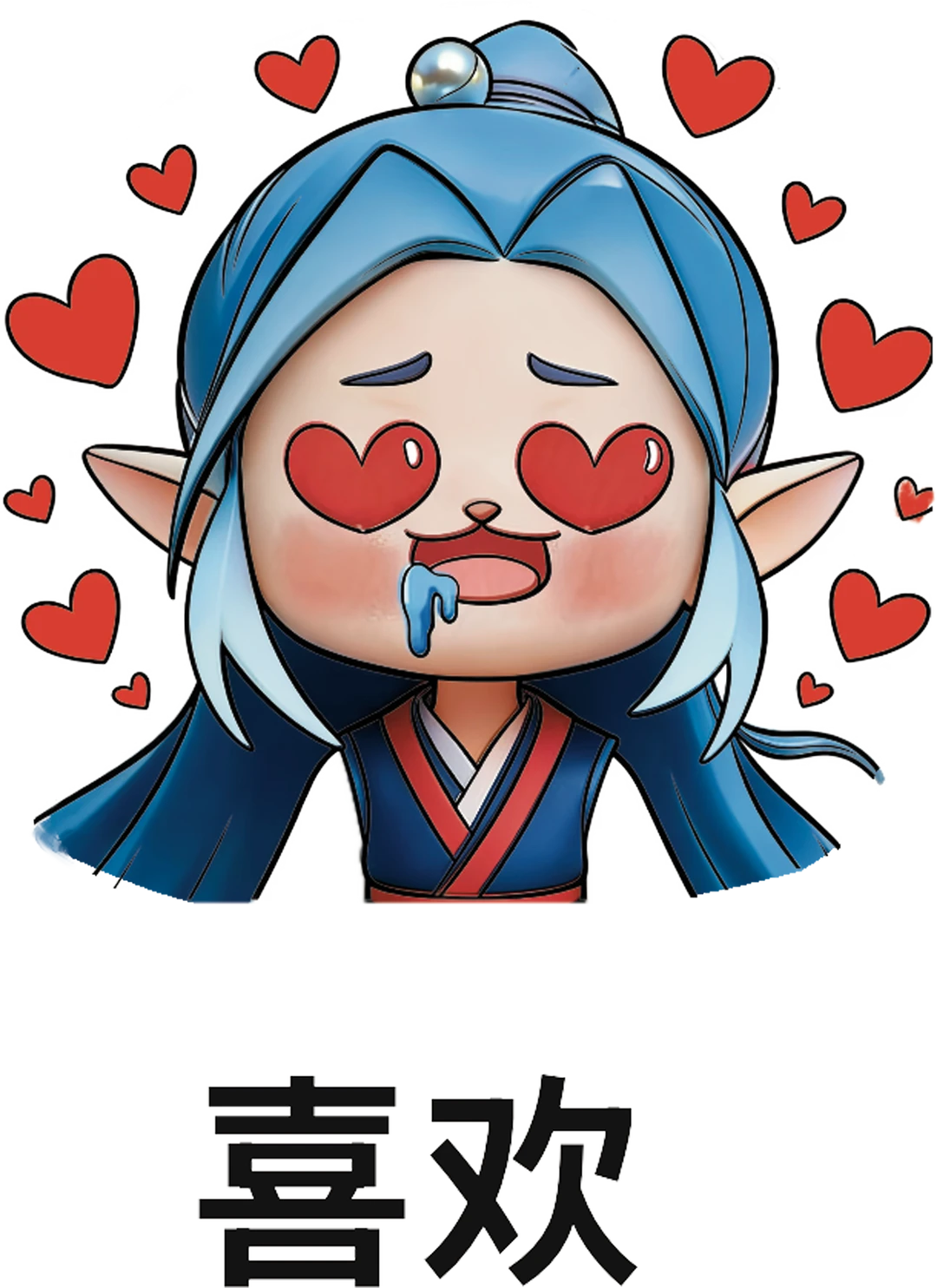 Ip三视图定制表情包来啦