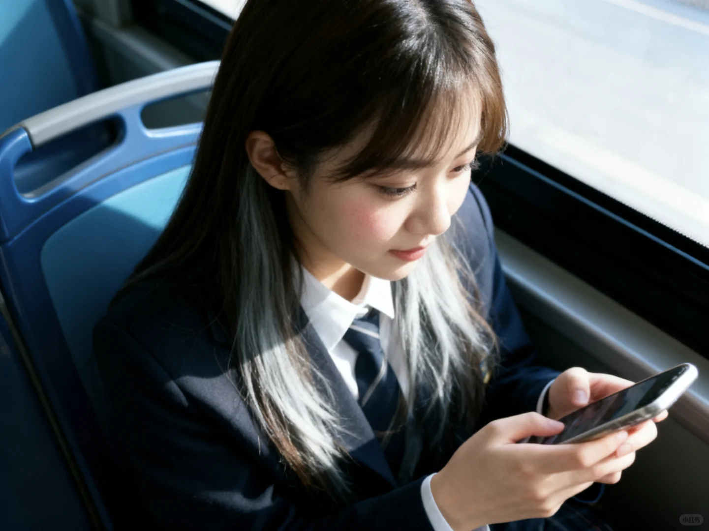 AI眼中的校服💙