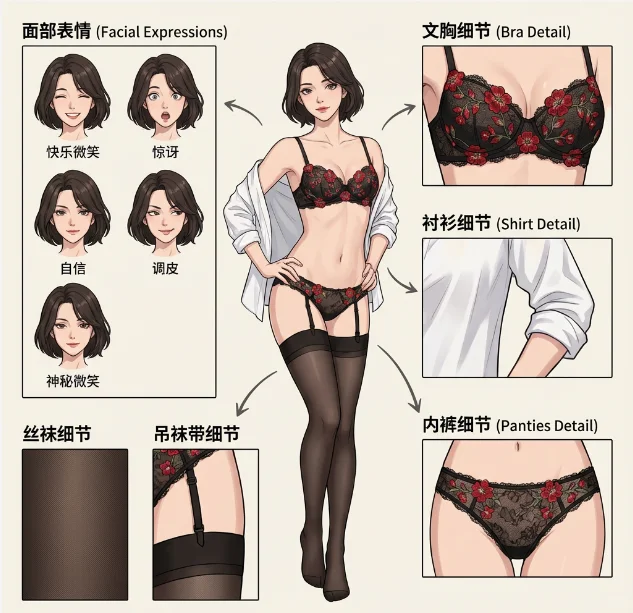 坚持发Ai穿搭的第2天（2/100）