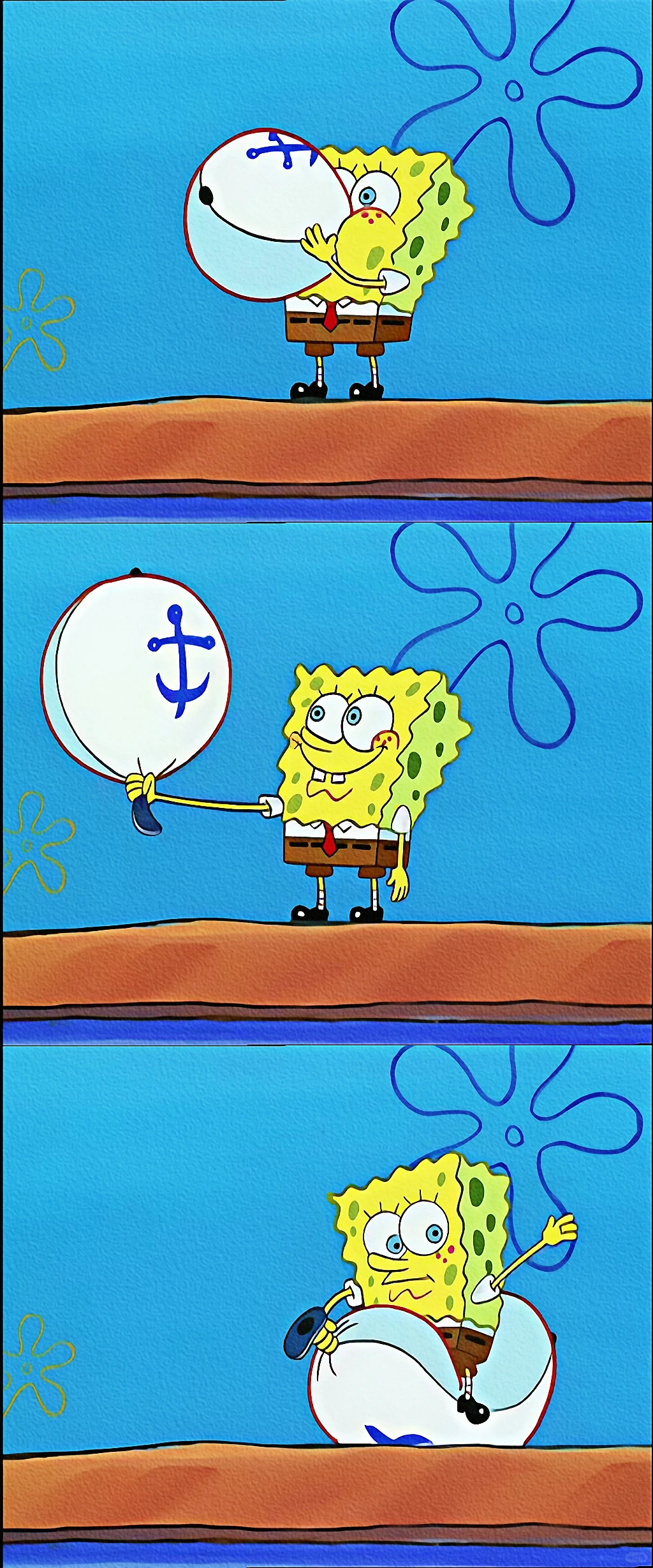 海绵宝宝护眼壁纸✌︎' ֊'