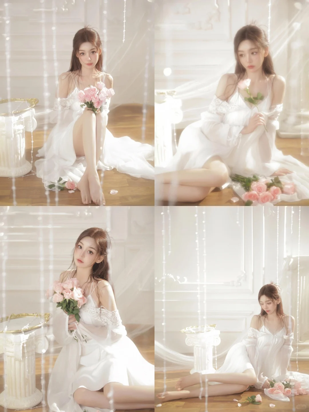 又纯又欲氛围感绝了❗️9组少女感纯欲写真