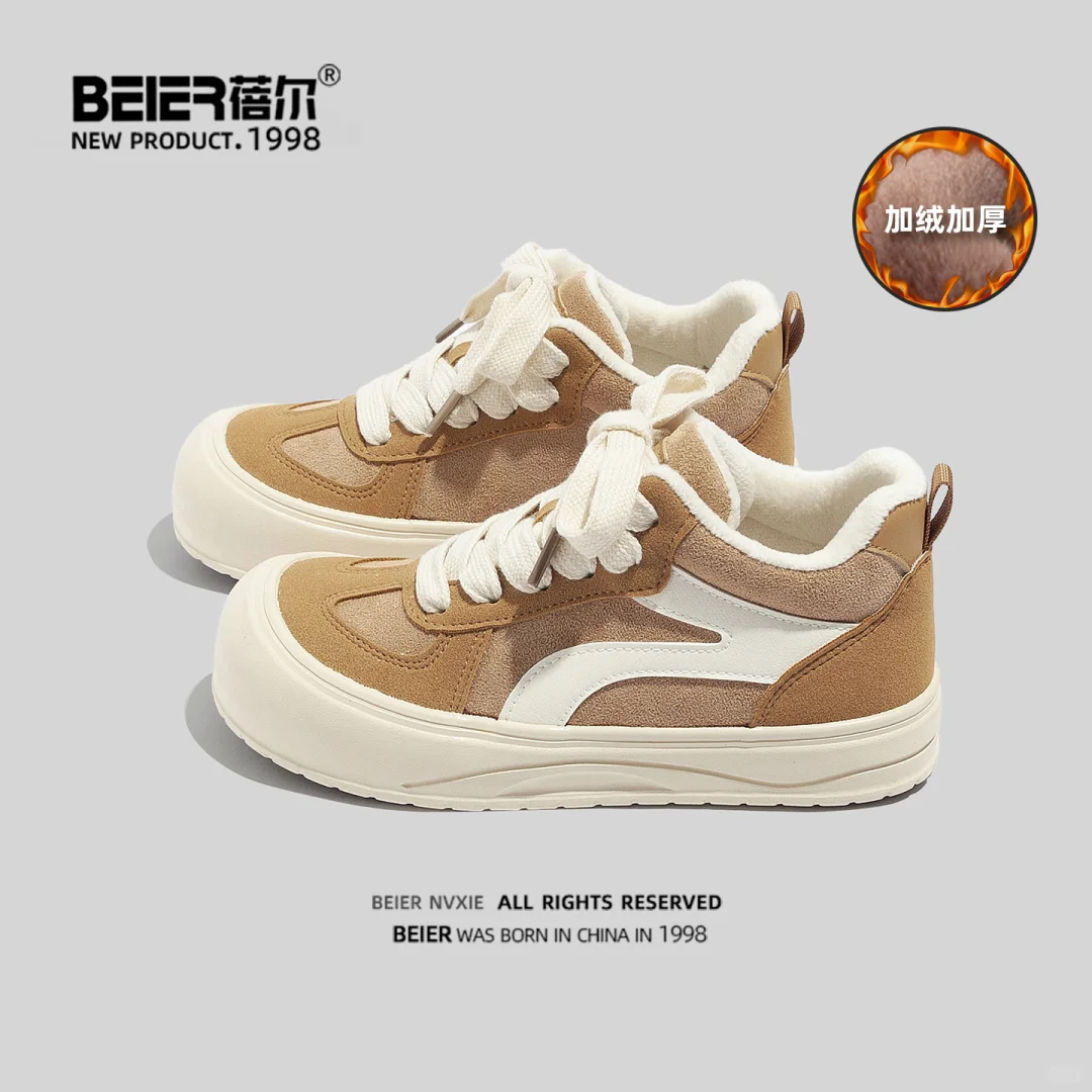 这双加绒高帮板鞋真的好有少年感！