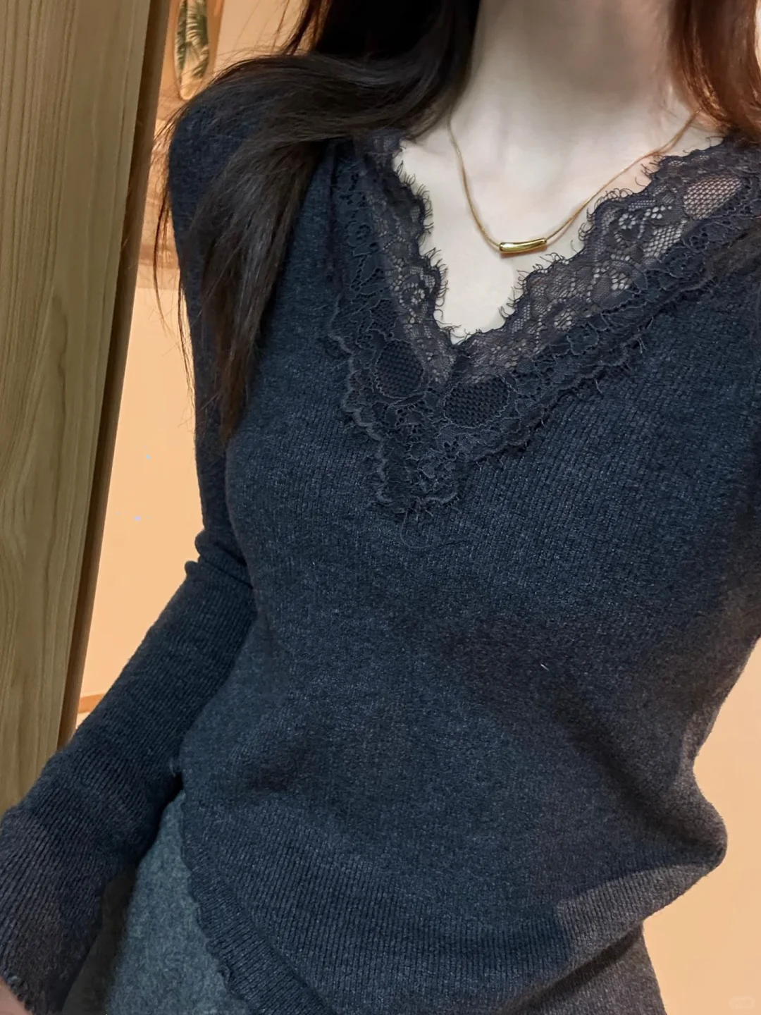 不愧是蕾丝打底～设计太懂女生啦