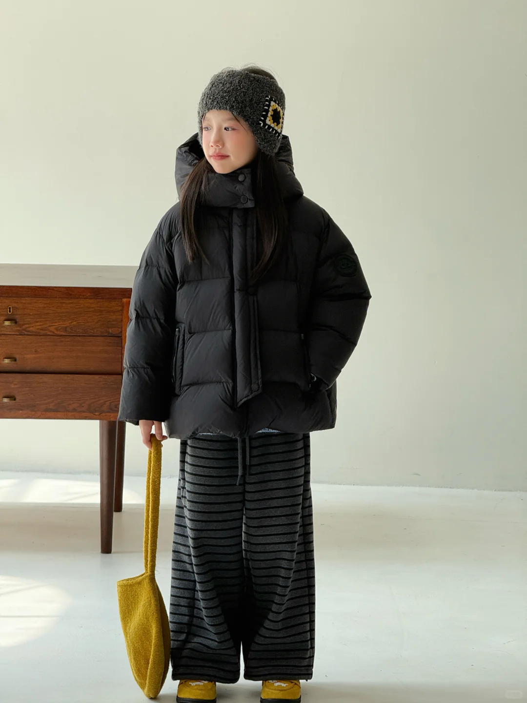 今天是韩女的羽绒服穿搭～