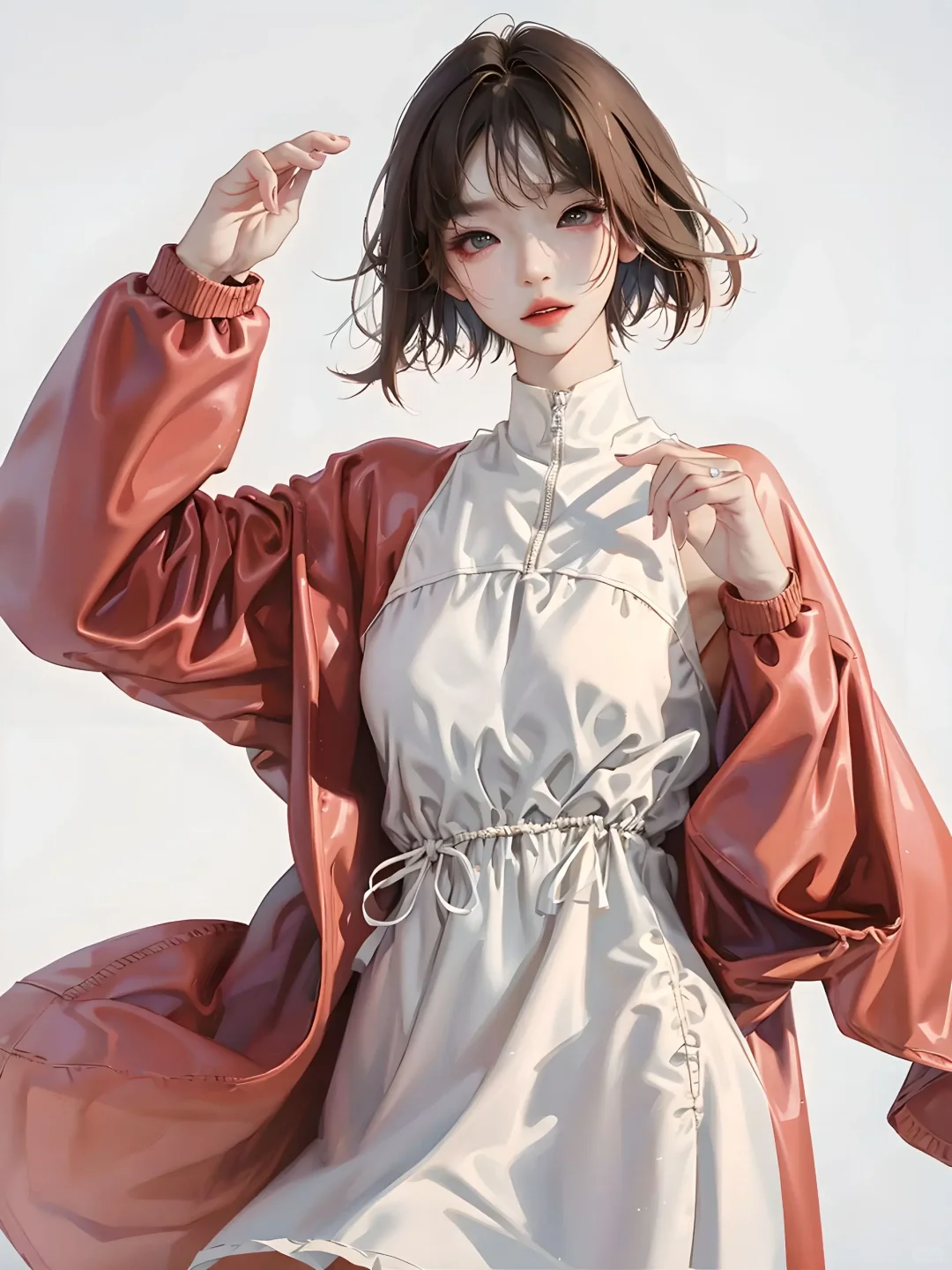 Ai绘画功能太强大了竟然还能生成美美穿搭图