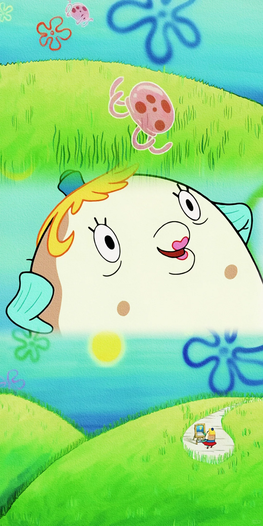 海绵宝宝护眼壁纸✌︎' ֊'