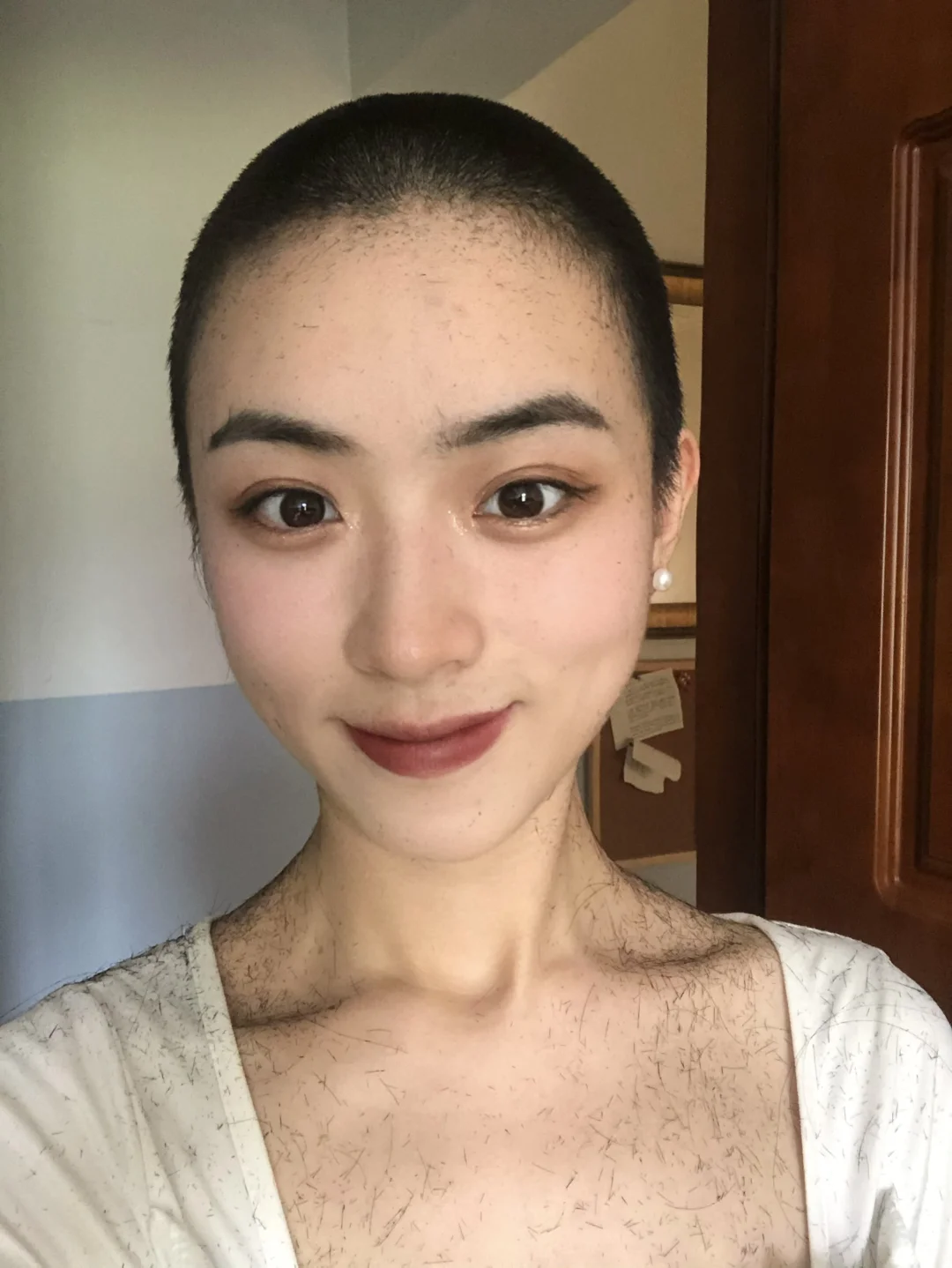 你是从哪张寸头照开始认识我的？