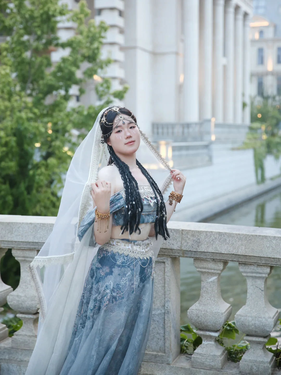 客妹：影楼p的西域公主写真亲妈看了都无语🥲