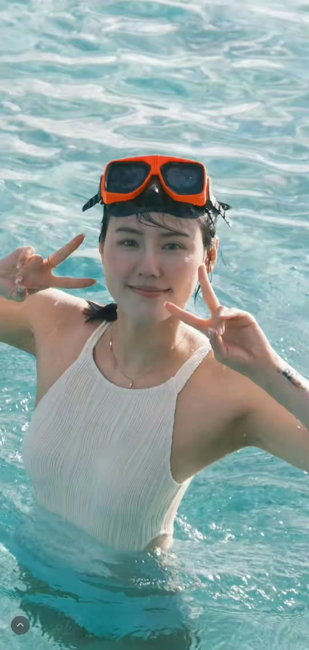 夏日出海拍照姿势💙刘湘，可纯可欲❤