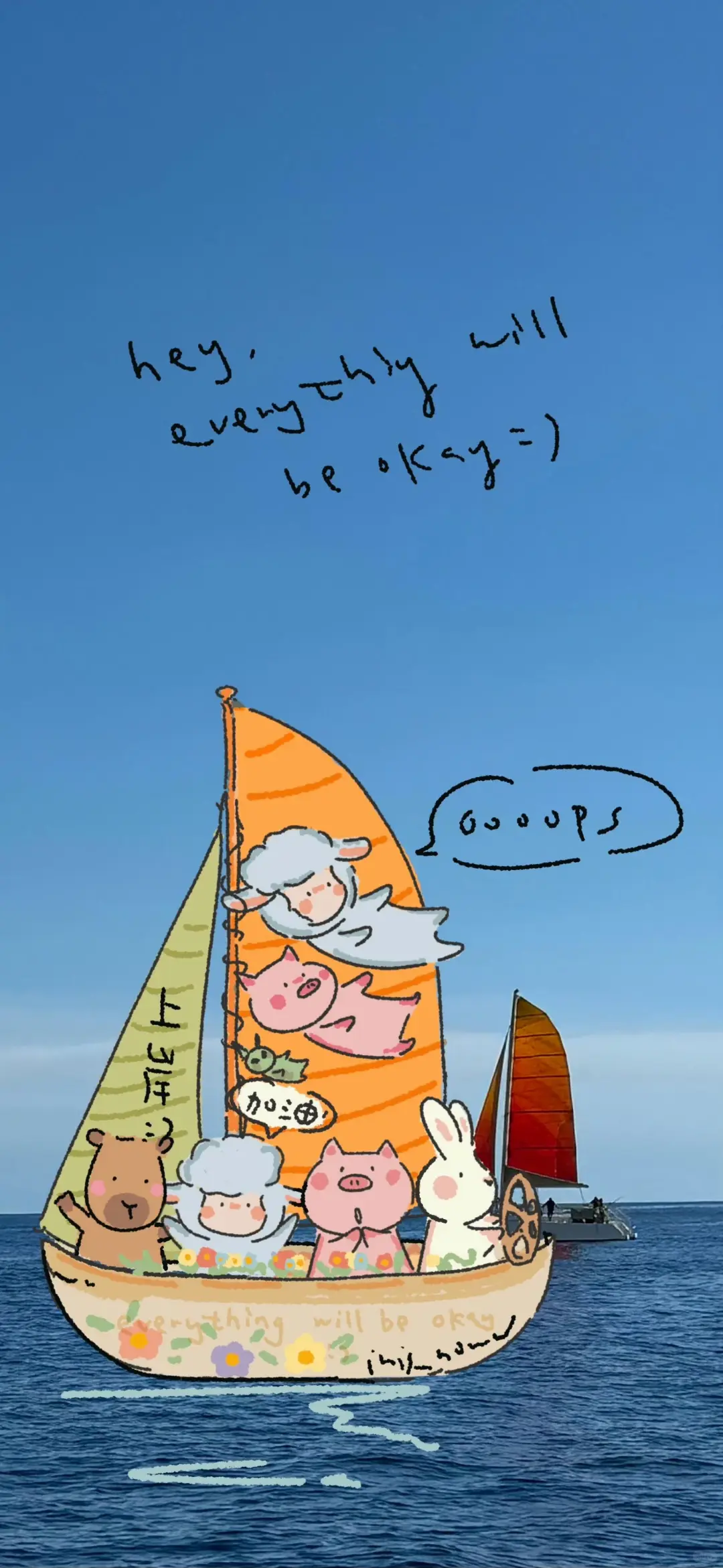 治愈系｜季节萌宠贴贴壁纸✨